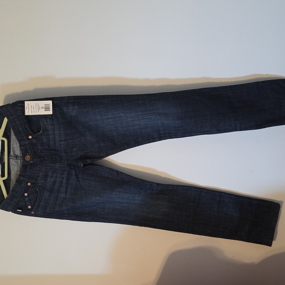 NWT Rock & Republic Rattle Blue Lowrise Jeans Size 28